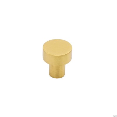 Möbelknopf Mood 20 Goldmessing, gebürstet