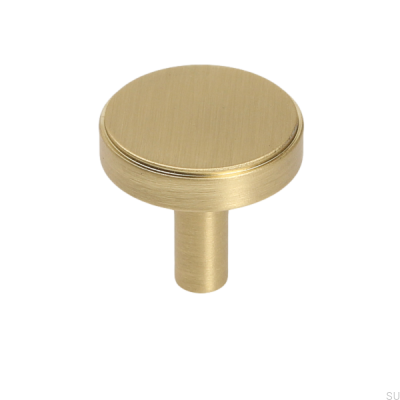Möbelknopf GU18-G82 gebürstetes Gold