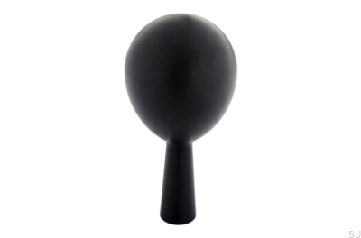 Drop 56 Aluminium-Wandhalter in Schwarz