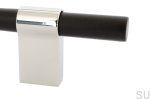 HA65R/AS--Uchwyt-meblowy-podłużny-Line-Big-Mix-592-Aluminiowy-Czarny-z-Polerowaną-Stalą-BB-Sweden-Skandynawskie-Uchwyty_1