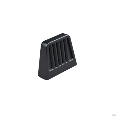 Möbelknopf Ferrara 32 Metall, Mattschwarz