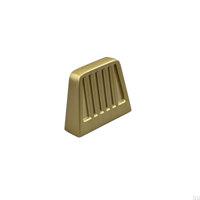 Ferrara Gold gebürsteter Möbelknopf