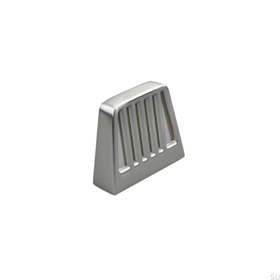 Ferrara Silber gebürsteter Möbelknopf