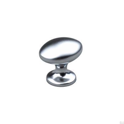 Forio 38 silberner Möbelknopf