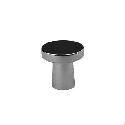 Möbelknopf Garda 25, poliertes Chrom