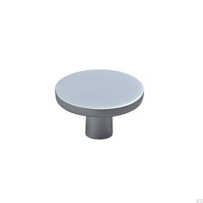 Garda 42 silberner Möbelknopf