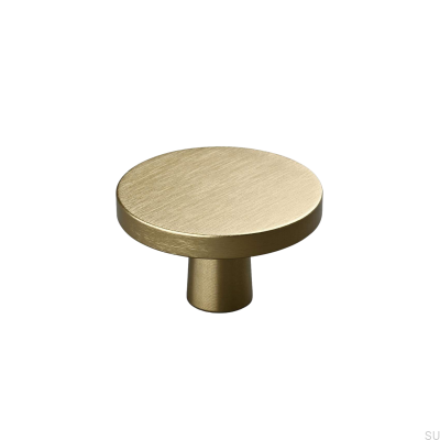 Garda 42 Möbelknopf aus gebürstetem Gold
