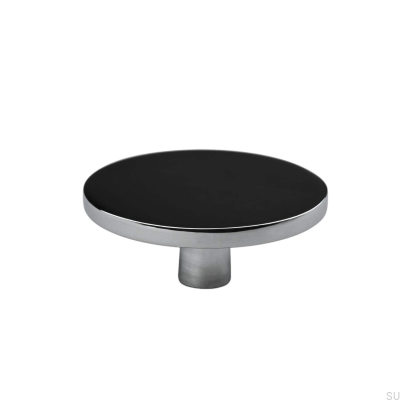 Möbelknopf Garda 60, poliertes Chrom