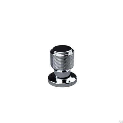 Lonato Stripe 20 Möbelknopf, poliertes Chrom