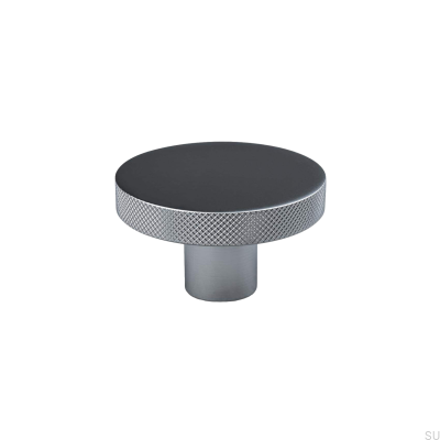 Monza 42 Silberner Möbelknopf