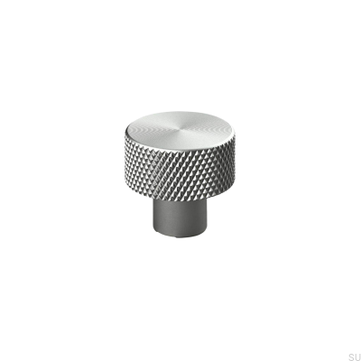 Rimini 20 Silber gebürsteter Möbelknopf