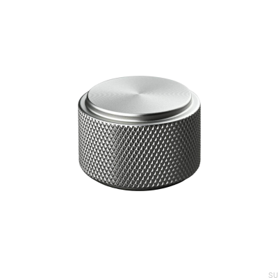 Rimini 30 Silber gebürsteter Möbelknopf