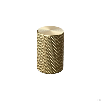 Rimini 18 Gold gebürsteter Möbelknopf