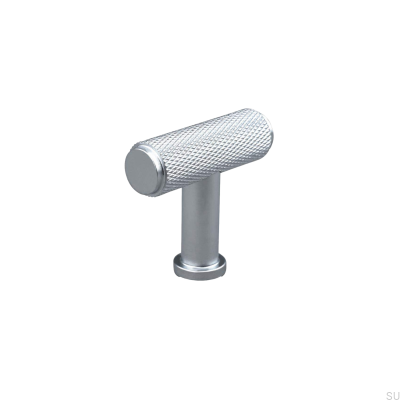 T-Bar Salo Ruta Möbelknopf aus Metall, silberfarben