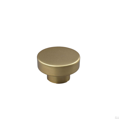 Vasto 34 Möbelknopf aus gebürstetem Gold