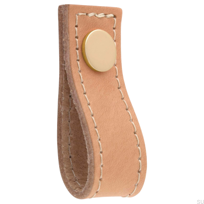 LOOP AVIO Möbelknopf Hellbraun