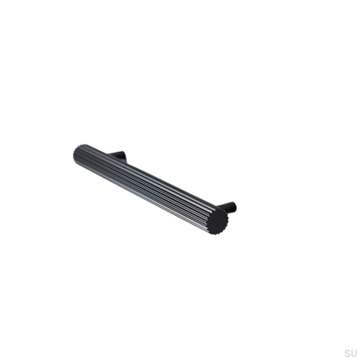 Smögen 160 länglicher Möbelgriff, Metall, mattschwarz