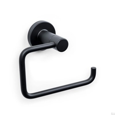 Toulon Toilettenpapierhalter aus Metall, mattschwarz