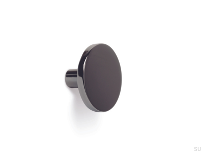 Como Big Black Nickel Eco Polierter Wandhalter
