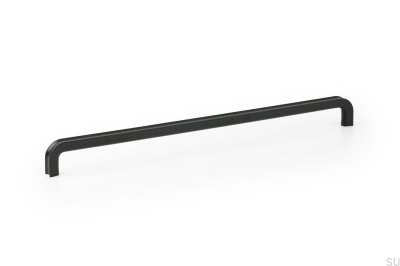 Lipp 320 länglicher Möbelgriff, Metall, mattschwarz