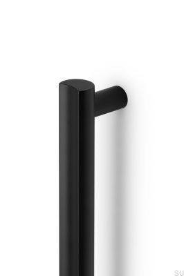 Moon Big 1056 Aluminium Langer Möbelgriff Schwarz Gebürstet