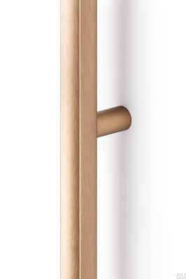 Moon Big 1056 Gebürstetes Gold Cava Länglicher Möbelgriff