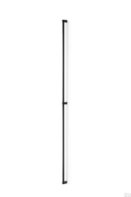  Längsmöbelgriff Linkk 1056 Aluminium Schwarz gebürstet