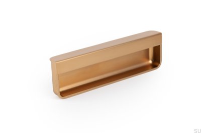 Einbau-Möbelgriff Moule 128 Brushed Gold Cava