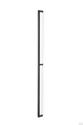 Riss Big 960 länglicher Möbelgriff Aluminium Braun