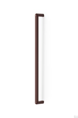 Riss Big 480 länglicher Möbelgriff Aluminium Rot