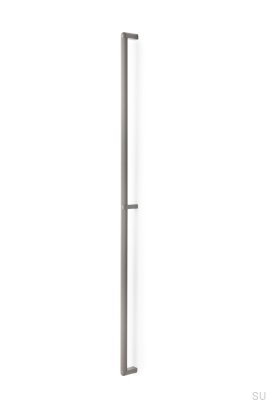 Riss Big 960 länglicher Möbelgriff Aluminiumgrau