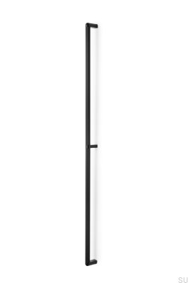 Riss Big 960 länglicher Möbelgriff, Aluminium, Mattschwarz