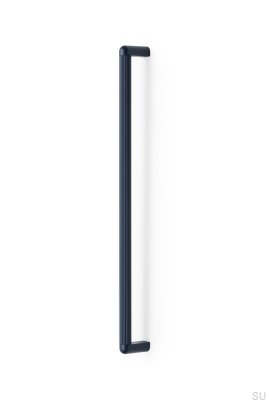 Riss Big 480 Aluminium Blauer länglicher Möbelgriff