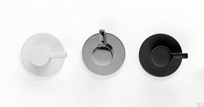 Wandhalter Fin Chrom Poliert
