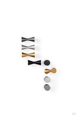 Diabolo Gold gebürsteter Wandhalter