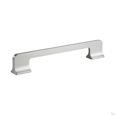 Möbellängsgriff Key 350 Silber gebürstet