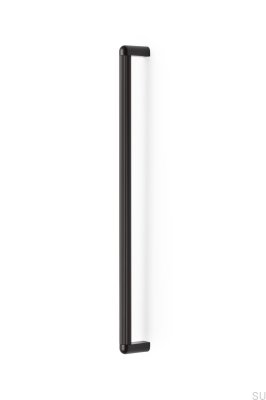 Länglicher Möbelgriff Riss Big 480 Aluminium Braun