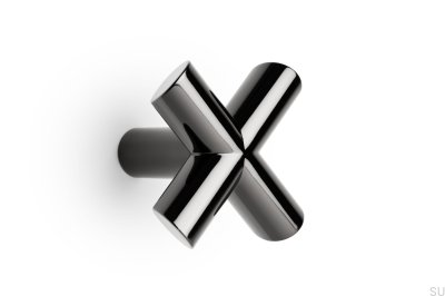 Wandhalter Equis Black Nickel Polished