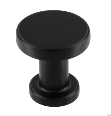 Möbelknopf 2505 30 Metall mattschwarz