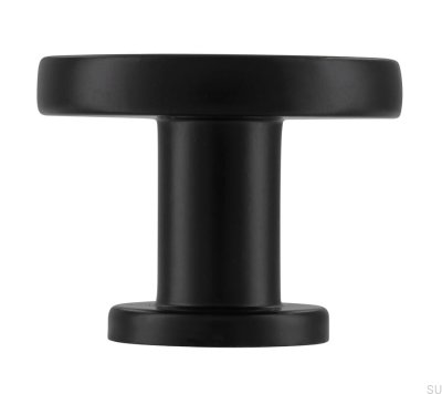 Möbelknopf 2505 30 Metall mattschwarz
