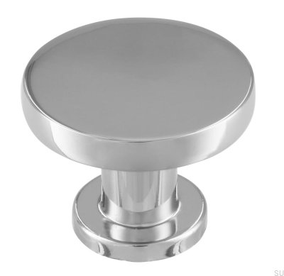 Möbelknopf 2505 30 Chrom poliert