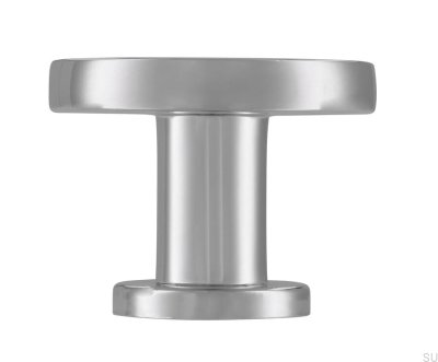 Möbelknopf 2505 30 Chrom poliert