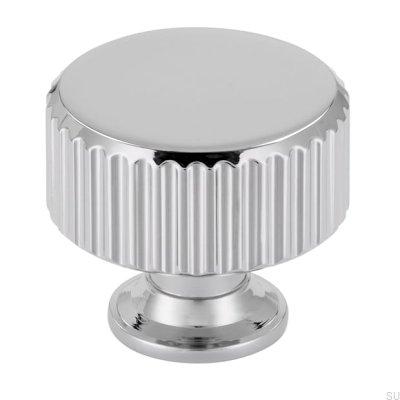  Möbelknopf 2596 Chrom poliert
