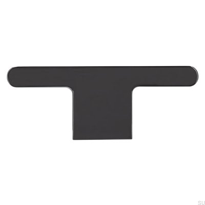 Möbelknopf T-Bar 2570 16 Anthrazit Matt