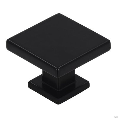 Möbelknopf 2506 30 Metall mattschwarz