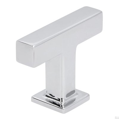 T-Bar 2520 Möbelknopf, poliertes Chrom