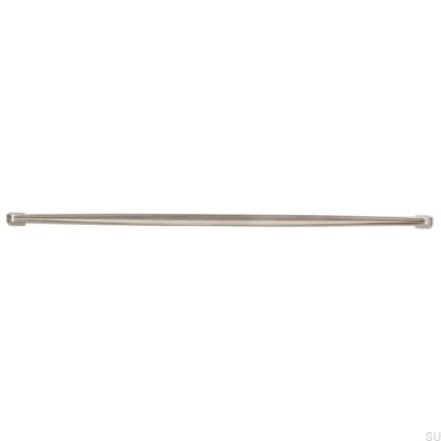 Länglicher Möbelgriff 2570 320 gebürstetes Silber