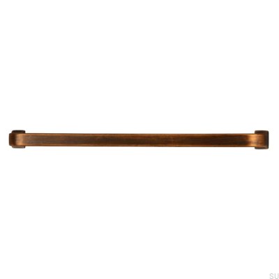 Länglicher Möbelgriff 2525 160 Antik gebürstete Bronze