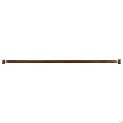 Länglicher Möbelgriff 2525 320 Antik gebürstete Bronze
