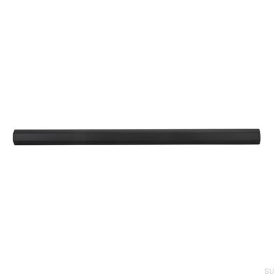 Länglicher Möbelgriff 2571 160 Mattschwarz